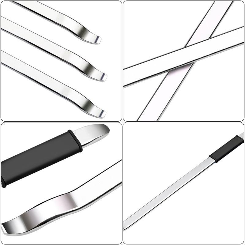 X7JF Heavy Duty Tire Pry Bar with Easy Grip Handle Multifunction Tire Changer Levering Tire Mounting Tool Simple for Repair Man