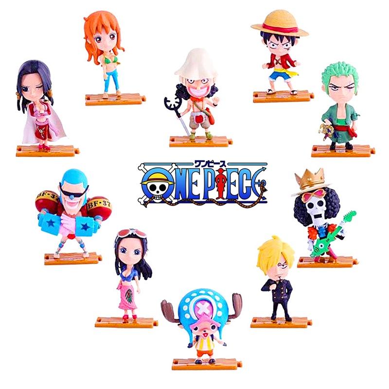 One Piece Mini Figure Collection Perfect For Cake Toppers And Ornament Decorations