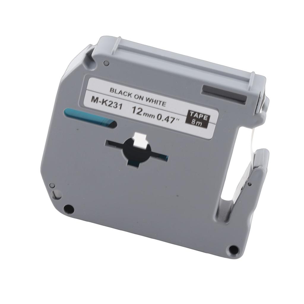 Etiket Şeridi Yedek Siyah Beyaz 23ft Uzunluk Net Baskı Etiket Yazıcı Şeridi LM210D 420 LM500TS İçin