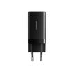 Ładowarka Sieciowa Usb-A Usb-C Gan 65W Z Kablem Usb-C 100W 1.2M - Czarna