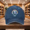 Rainbow Skull Baseball Cap Unisex Adjustable Casual Hat for Vacation Travel Street Style