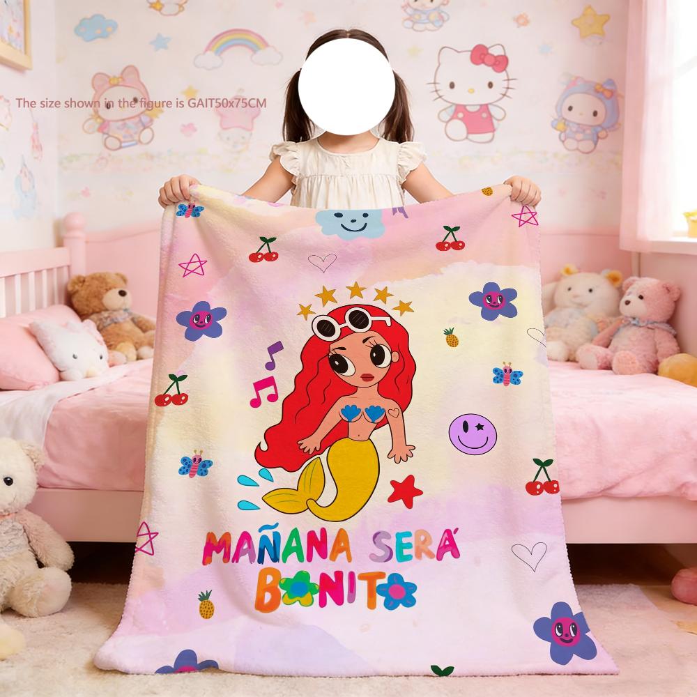 

Blanket For Soft Throw Blanket Singer for Picnic Bed Sofa Bonito Home Manana Karol Bedroom g Sera Cozy Warm Comfortable 75x90cm