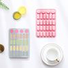 28 Cavity Design Capsule Shaped Mold Reusable Pill Mold Tray for Candy Making Chocolate Crafting