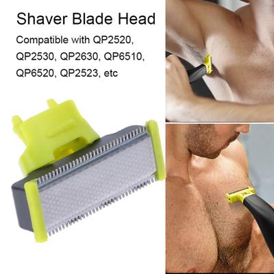 Cabeça de lâmina de barbear masculina de substituição para QP2520/QP2530/QP2630/QP6510/QP6520/QP2523 lâmina de aparador de barba elétrica de dentes duplos afiados