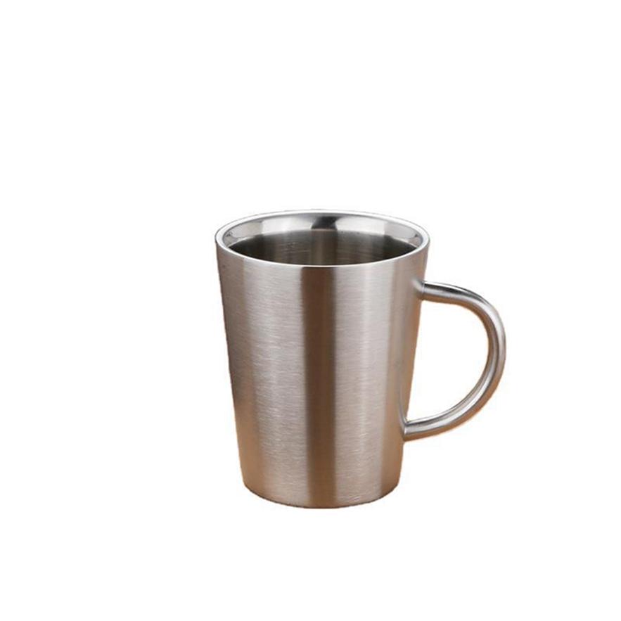 Double Wall Coffee Mug Water Milk Tea Cup Beer Drinking Mug Heat-resistant Coffee Cup