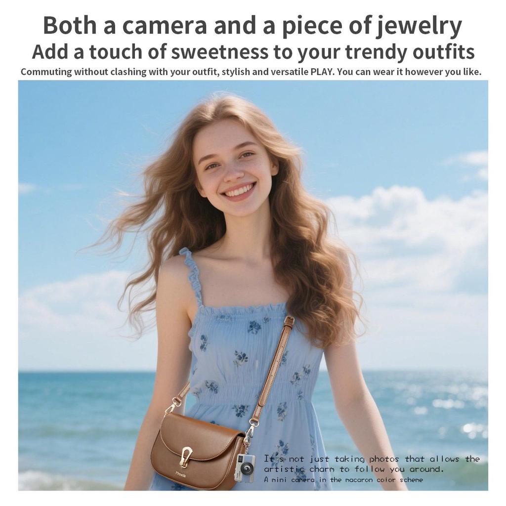 1080P HD Mini Flip Screen Camera: Wearable Compact Camcorder for Teens