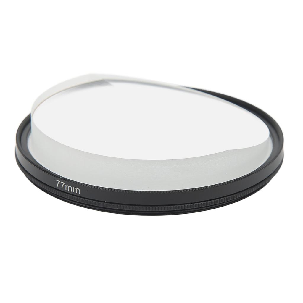 Double Sided Camera Filter 77mm Fractals Photography Prism with Ghost Effect for Selfie Video Shooting