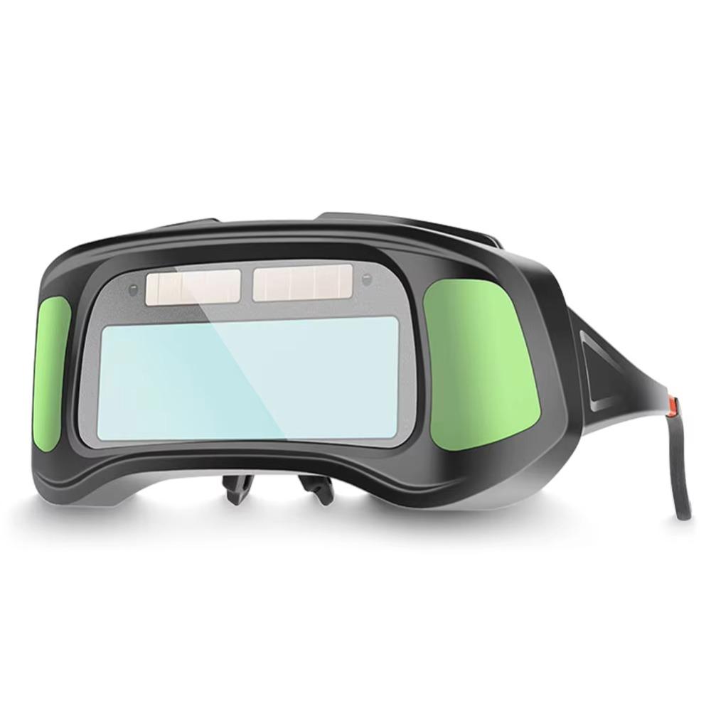 Anti-glare Welding Glasses Automatic Dimming Solder Lenses Headworn Soldering Glasses Working Style 2
