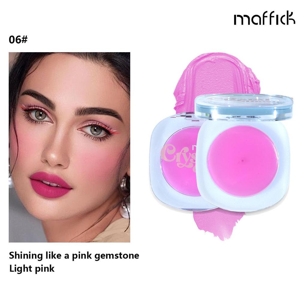 Color-Changing Blush & Highlighter Cream: Cross-border Silky, Temperature-Responsive, Natural Nude Makeup with Transparent Crystal Finish