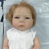 NPK 46 cm große Reborn-Puppen, Ganzkörper-Silikon-Vinyl-Puppe, lebensecht, weich, fühlt sich echt an, Baby Junge