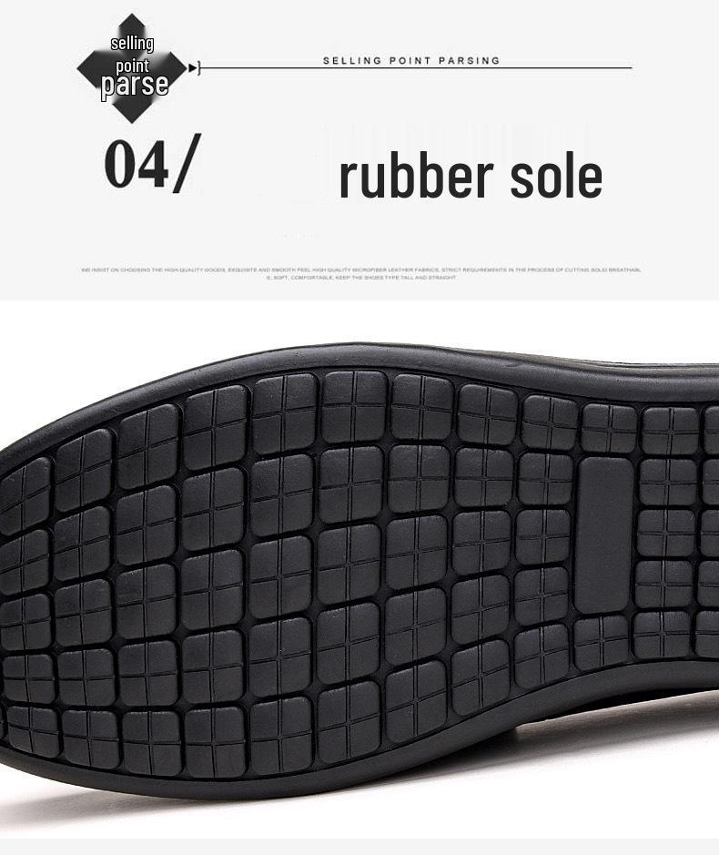 Men's Breathable Cowhide Loafers - New Style Casual Business Leather Shoes