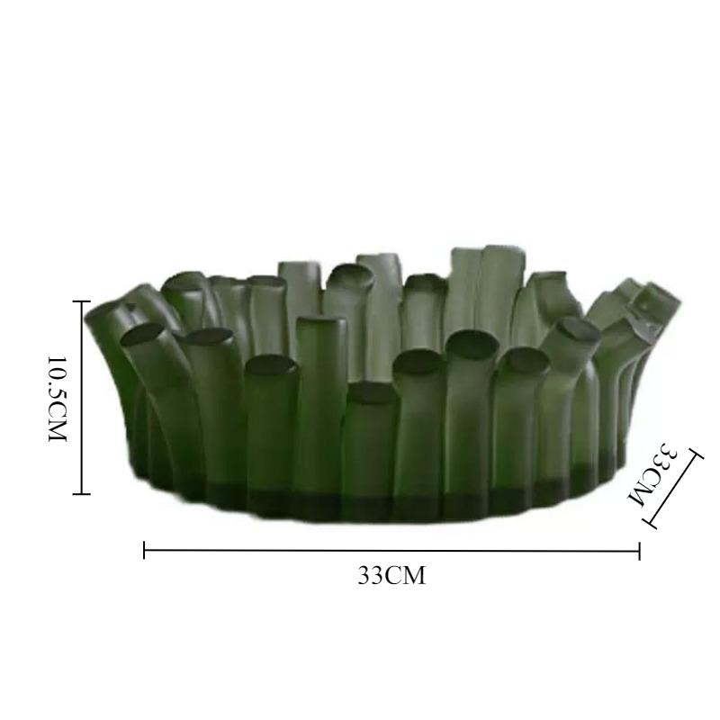 Creative Plates Table Decoration Fruit Bowl Minimalist Unique Plate Storage Decorative Trays Elegant Organizer Home Ornaments