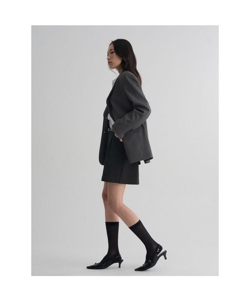 8SECONDS Belted Mini Skirt Black