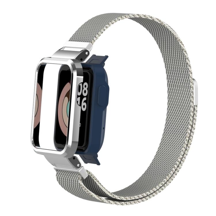 For Xiaomi Mi Watch Lite / Redmi Watch Milanese Magnetic Metal Watchband