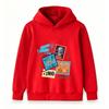 Kids Dinosaur Fossil Stampa Print Hoodie Boys Girls Casual Jurassic Wild Free Dino Roar Pullover Sweatshirt for Children