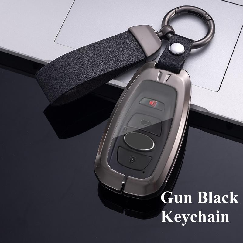 

Металлический чехол для дистанционного ключа автомобиля, брелок для Subaru BRZ Forester Legacy Outback WRX WRX STI Impreza XV Crosstrek, автоаксессуары чёрный