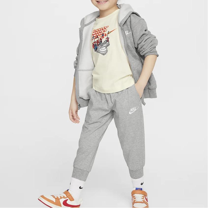 Nike Knitted Sweatpants Sportswear Club Toned Dark Gray Infant And Toddler HM9273-063