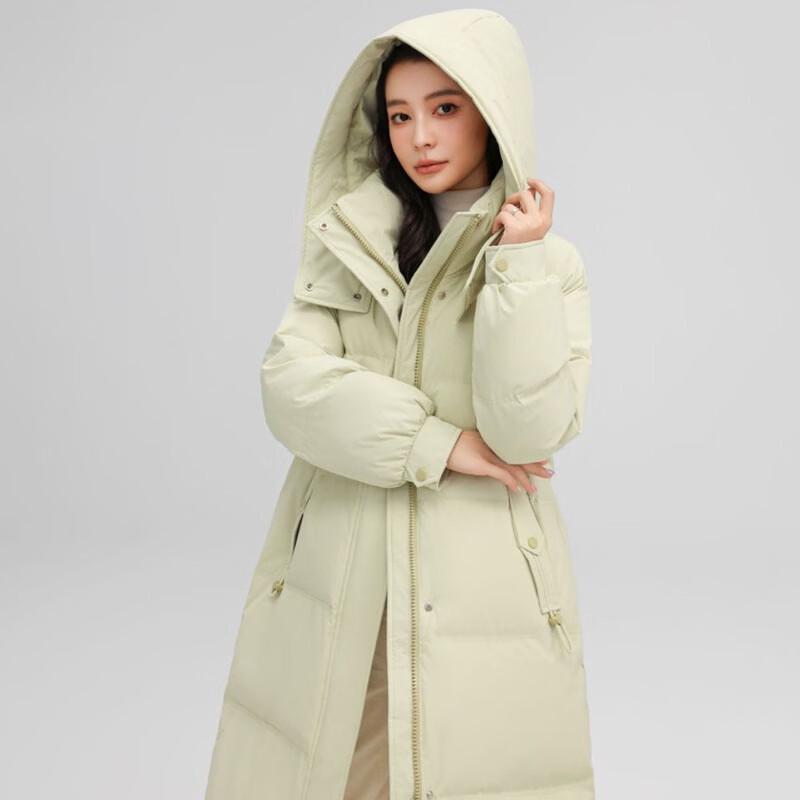 YAYA Women's Thickened Long Down Jacket YE4B603972X