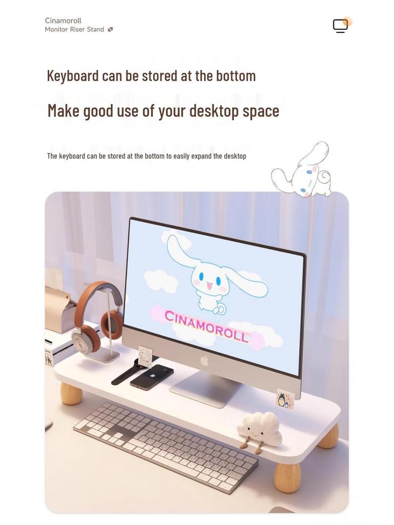 Office Desktop & Laptop Stand Riser Workstation