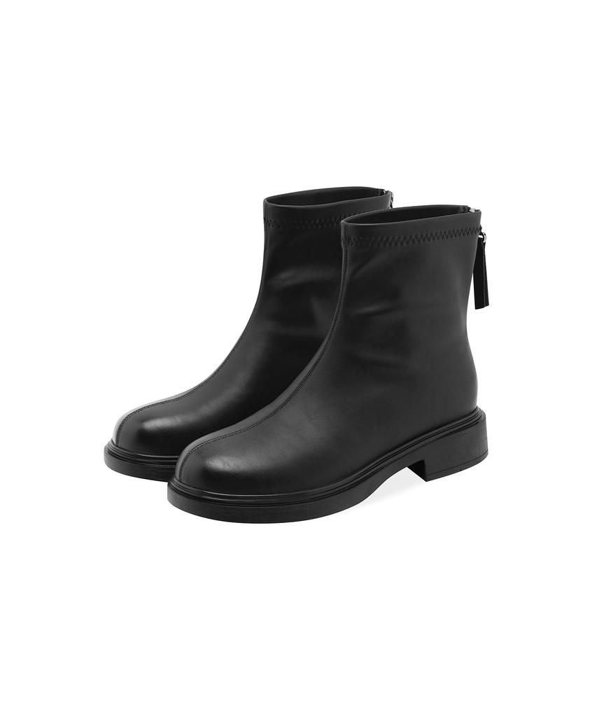 Spur Karen Mid-Ankle Chelsea Stretch Boots - Sa9057 (2 Colors) 3.5Cm