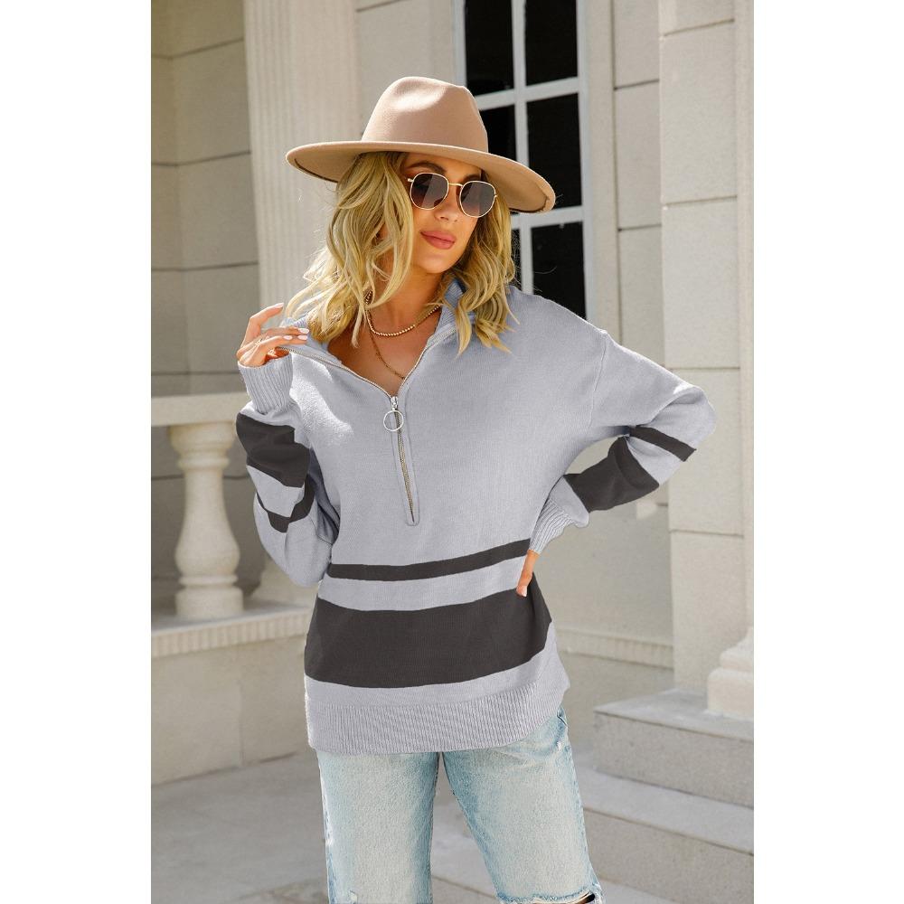 2025 Spring New Women's Sweater Cover Knitted Sweater Large Size Long Sleeve Sweater Women