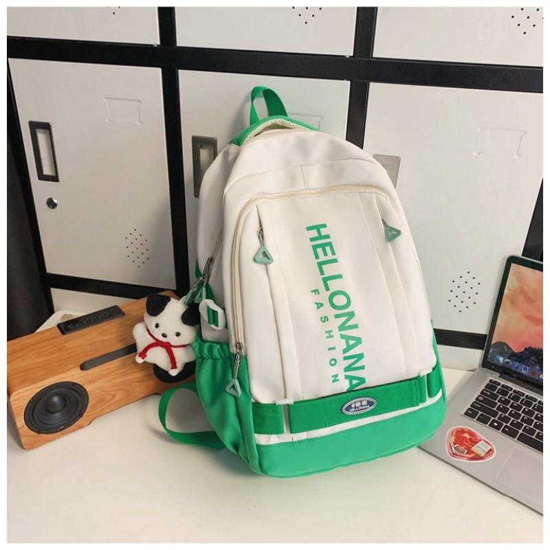 Schoolbag Female College Student Simple Casual Travel Men Ins Japanese High School Large Capacity Backpack