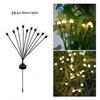 10 LEDs Solar LED Lights Warm Lights Firefly Lawn Lamps Garden Firework  Patio Pathway Decoration