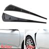 For 16-20 Honda Civic Type-R Side Fender Vent Air Wing Cover Trim Glossy Black