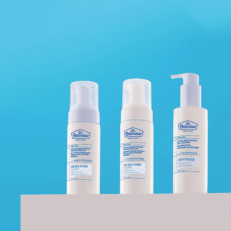 [THE FACE SHOP] Dr.Belmeur Amino Clear pH-Balanced Foaming Gel Cleanser 190ml