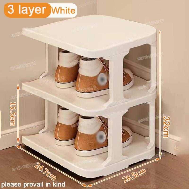Multi-layer Shoes Storage Rack Minimalist Shoe Organizer for Home Dormitory Saving Space Wall Corner Shoe Cabinets