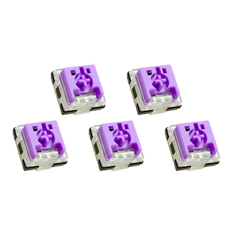 

Optical Backlit Switches Low Shaft Swithes for DeathStalker V2 Mechanical Keyboards Quickly Response фиолетовый