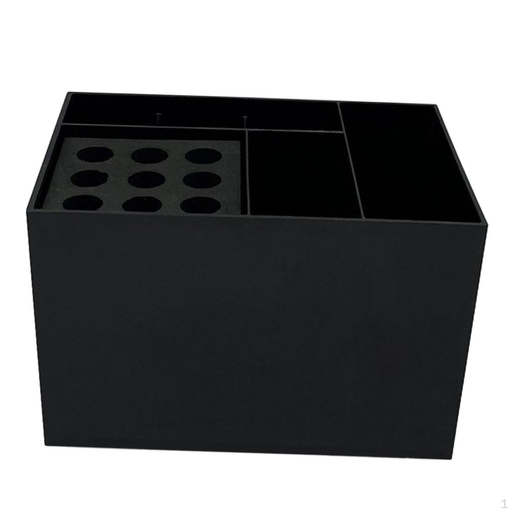 Barber Scissors Container Hairdressing Storage Box Cosmetic Stand Organizer Holder for