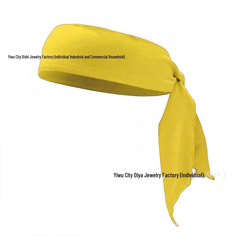 Unisex Outdoor Quick-Dry Tennis Sweat-Absorbing Elastic Headband