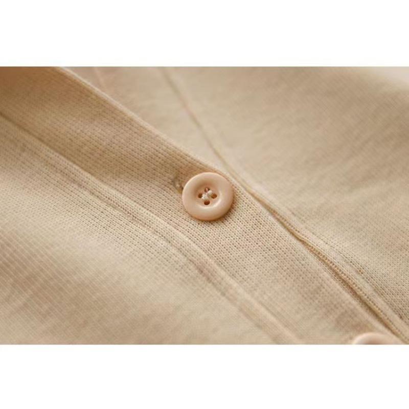 Lässige Einfache Pendler Kapuzen Baumwolljacke Damen Einfarbige Herbst Neue Langarm-Oberteil
