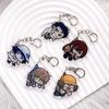 Anime Characters Steins;Gate Trendy Acrylic Keychain Accessories Bag Charm Creative Backpack Pendant Keyring Gifts For Friends