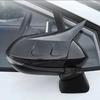 For Toyota Corolla - Car Rearview Side Mirror Cover Horn Wing Cap Exterior Door Rear View Case Trim Shell Housing Add on