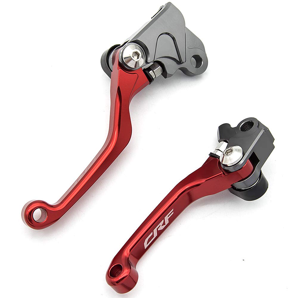 Krace CNC Motocross Motor Cross Dirt Bike Pivot Brake Clutch Lever Set for Honda