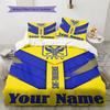 Name Custom Sint-Truidense VV Pattern Bedding Set Quilt Cover Pillowcase Home Decor Gift (1 * duvet cover + 2 * pillowcase, without core)