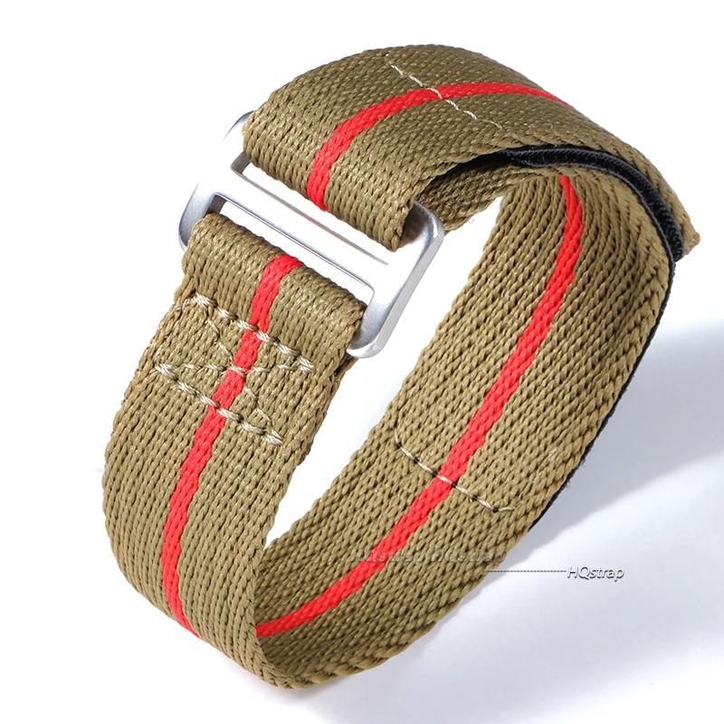 

20 22mm Nylon Watch Strap for Tudor Watch Band Woven Canvas Fabric Band for Seiko Men Women Replacement Military Sport Bracelet 20mm&S