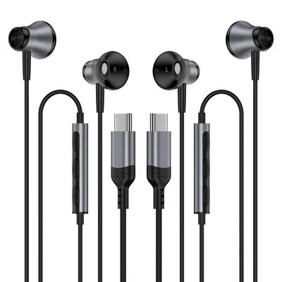 Type C Wired iPhone 16 Magnetic HiFi Sound Deep With Can Make Volume Noise No Bluetooth Connection No Small and Waterproof and Compatible with iPhone