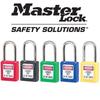 MASTER LOCK COMPANY Government Safety Lockout Zenex 1 1 6 Locks per Box 1/2" Red, Key,