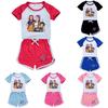 Kpop Demon Hunters Children Summer Short Sleeve Shorts Sport Set With Soft Cotton Fabric For Active Play
