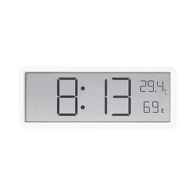 Screen Digital Wall Clock Time Temperature Humidity Display Electronic Clock Hanging Desktop Digital Home Decor Items Decoratio