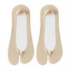 Flip Flop Tabi Socks for Women Elastic Split 2 Toe Socks Low Cut No Show Boat Sock Invisible Thin Cotton Sock