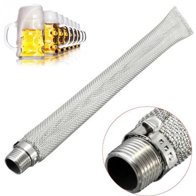 6/12 pouces Tube Filtre à Bière en Acier Inoxydable Écran Tamis Brasseur Maison Bar Marchandises en Vente