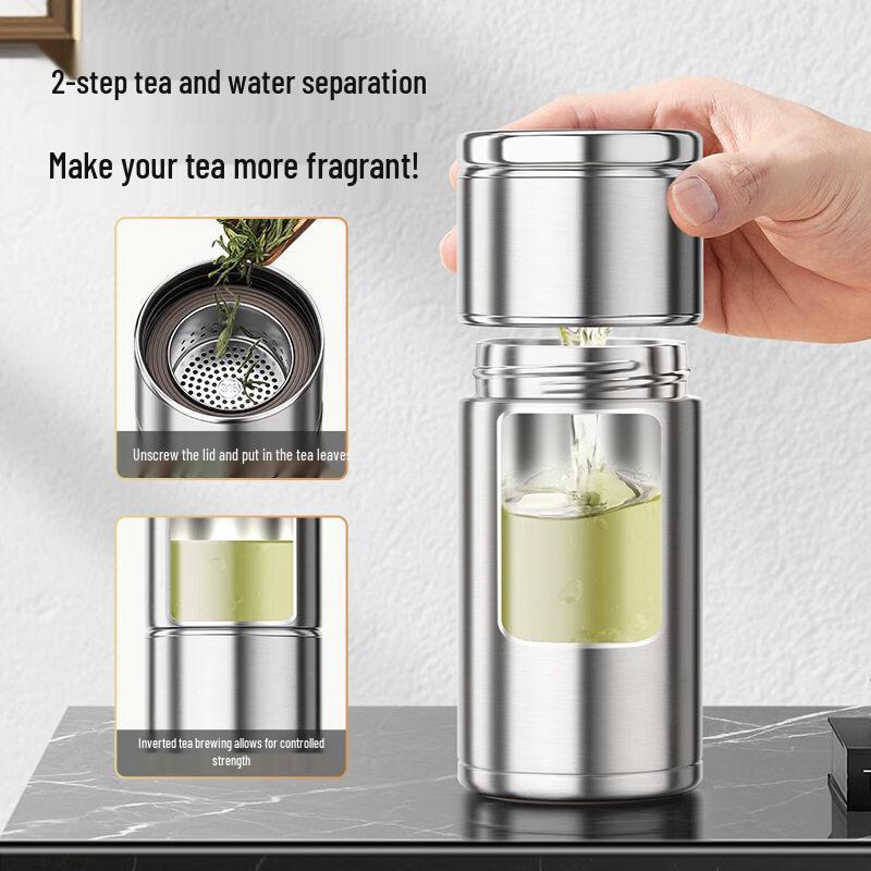 Xihe Stainless Steel Portable Tea Infuser Thermos