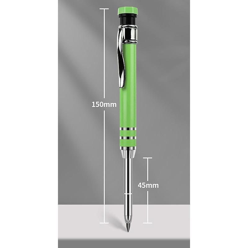 1pc Long Head Marker Marking Pen Permanent Paint Pen Set For Woodworking Decoration Deep Hole Marker Stationery Art Supplies