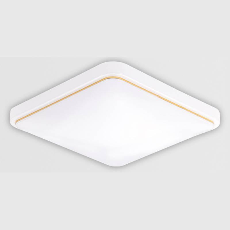 

Ceiling Led 36w Lights Cool White Flush Mount Lamp Bedroom Bathroom Kitchen Gold ,22x22cm