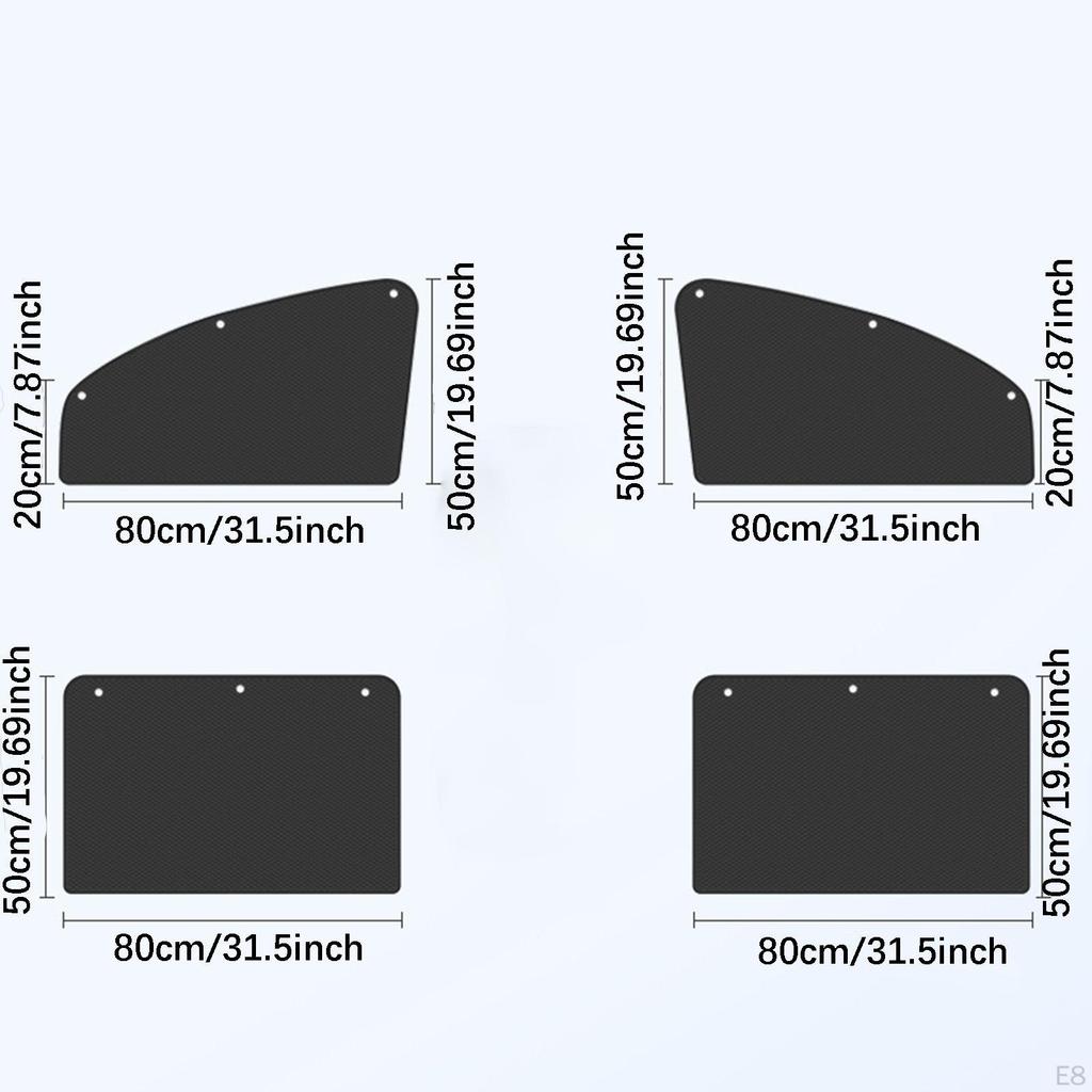 Auto Fensterschutz hält Innenraum Isolationsvorhang Privatsphäre Verdunkelung