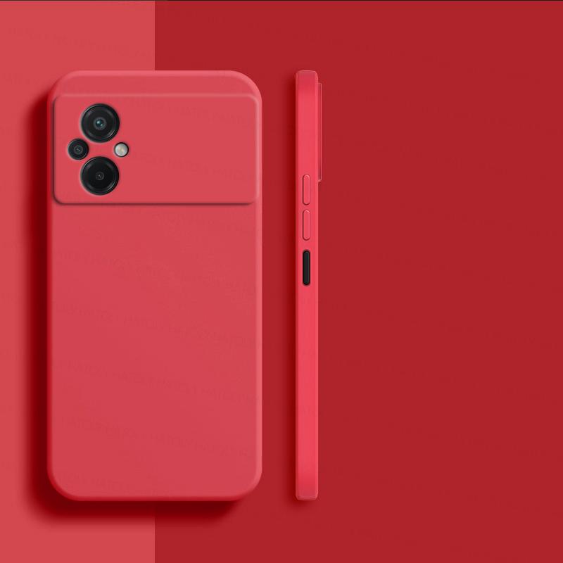 For Xiaomi Poco M5 Case Xiaomi Poco M5 M5s M3 M4 Pro 4G 5G Cover Shockproof Liquid Silicone TPU Phone Back Cover Xiaomi Poco M5